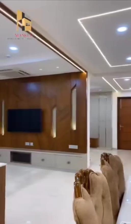Luxury living room interior design MANKU Moga