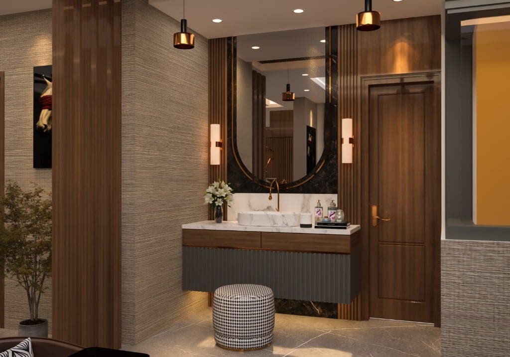 Designer bathroom vanity MANKU