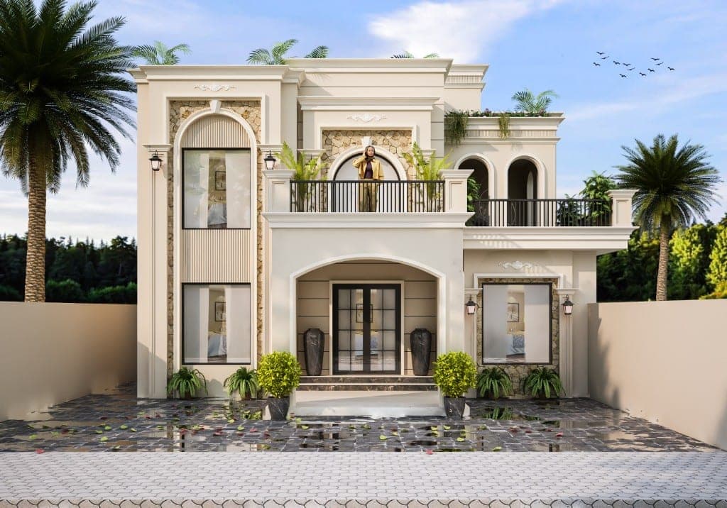 Architectural villa design MANKU