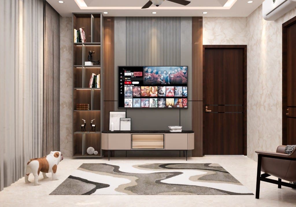 TV Wall Living Room - Living Room Interior