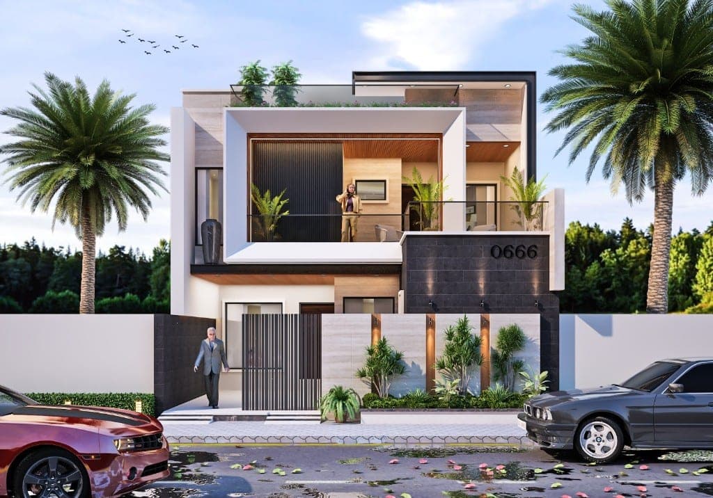 Modern Home Exterior - Construction & Build