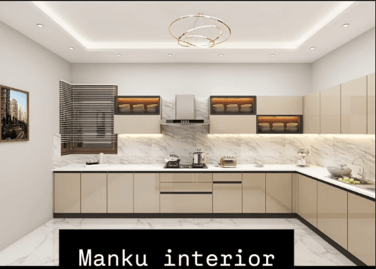 Luxury Modular Kitchen - Modular Kitchen